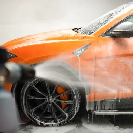 The ultimate luxury car care with super hydrophobic wash