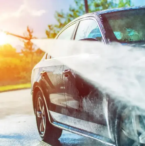 Interior + Exterior foam wash + Hybrid ceramic coat + Free air freshener